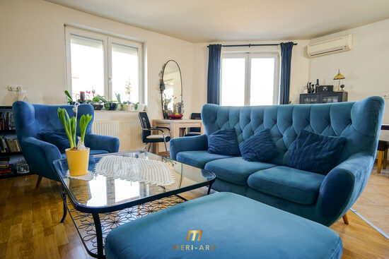 Priestranný 4-izbový byt, 2 balkóny, parkovanie, pokojná Rajka