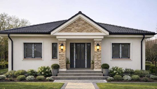 Moderná 4-izbová novostavba s terasou v starej časti Rajky – pokojné bývanie pri Bratislave